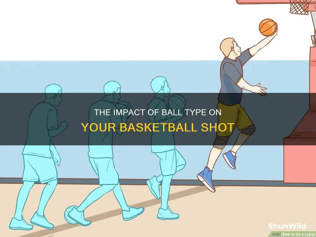 does a certain type of ball affect your basketball shot