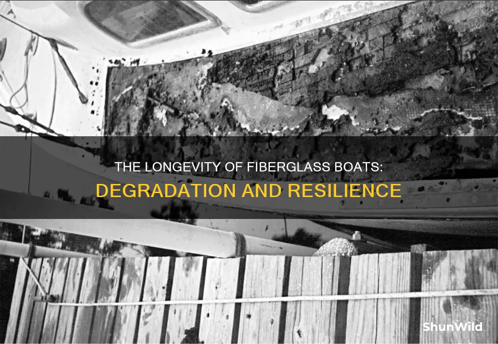 does a fiberglass boat degrade over time