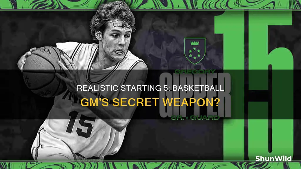 does a realistic starting 5 matter in basketball gm