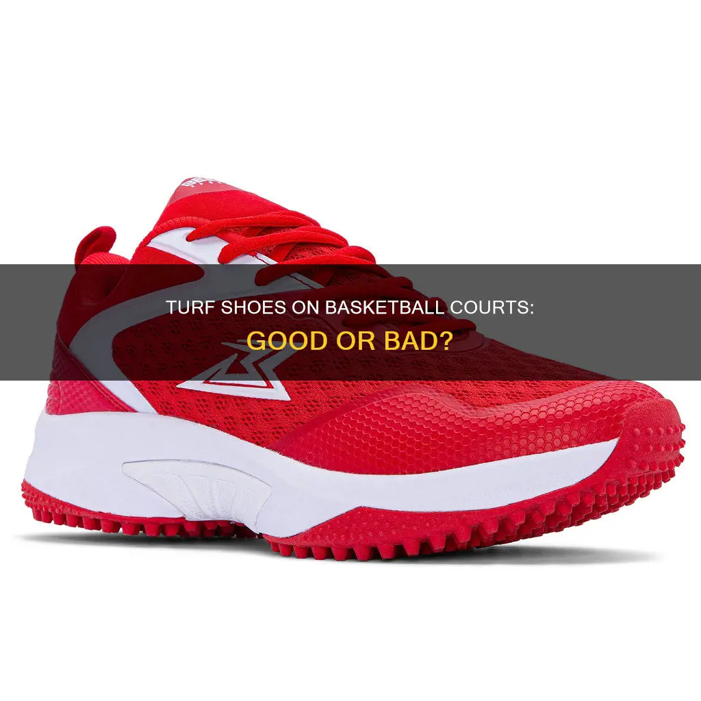 does a turf shoe work on a basketball court
