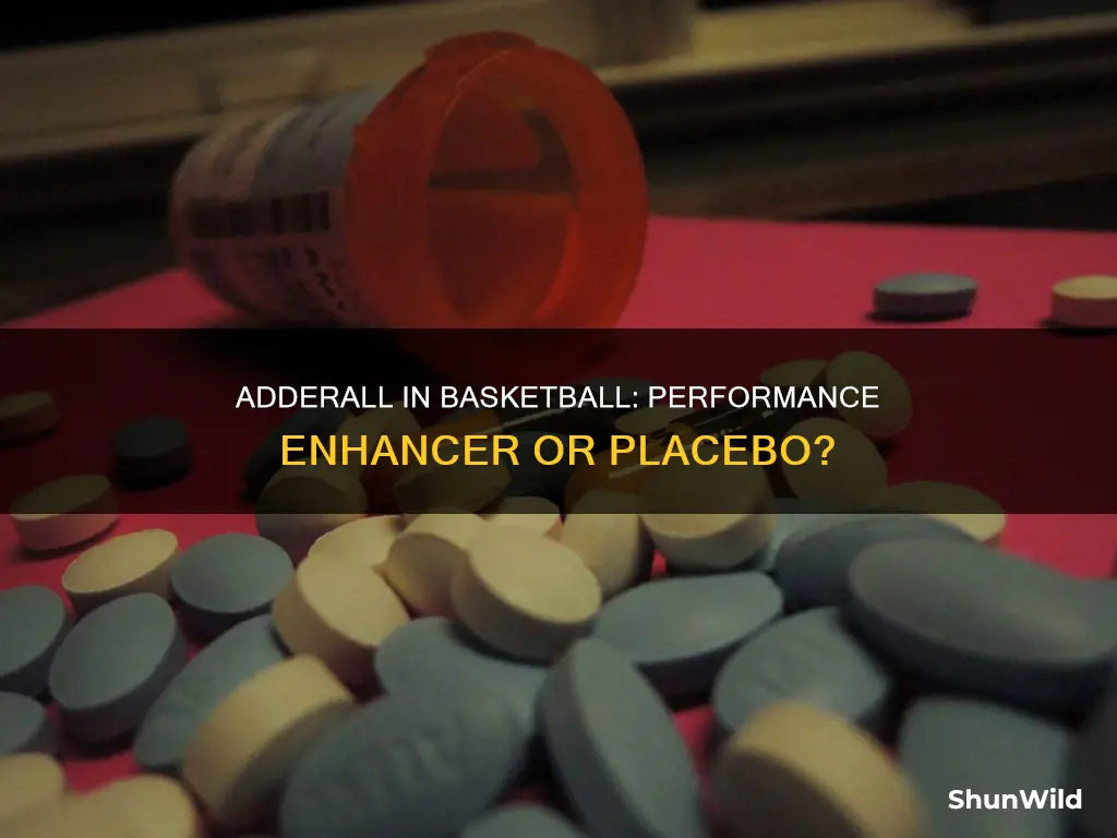does adderall help you in basketball