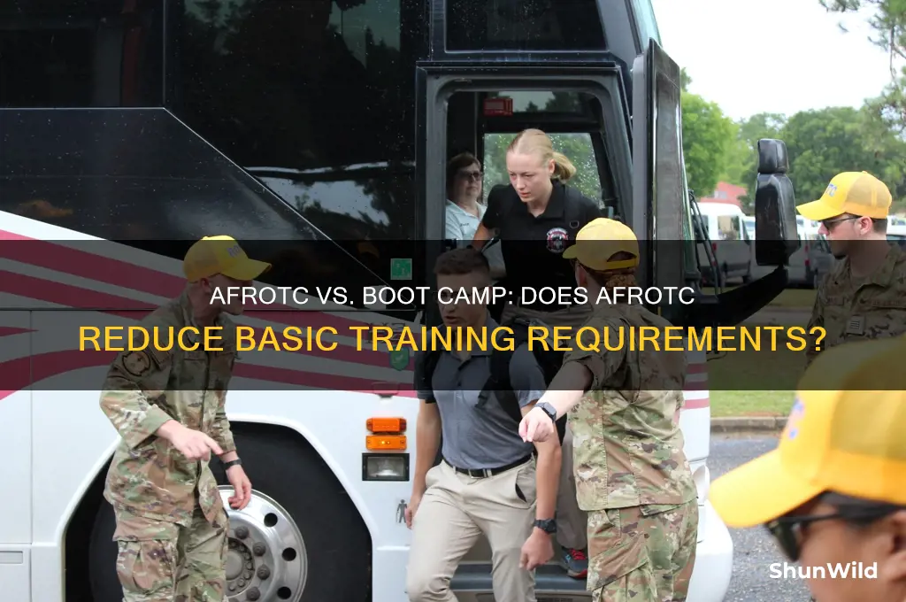 does af rotc reduce boot camp