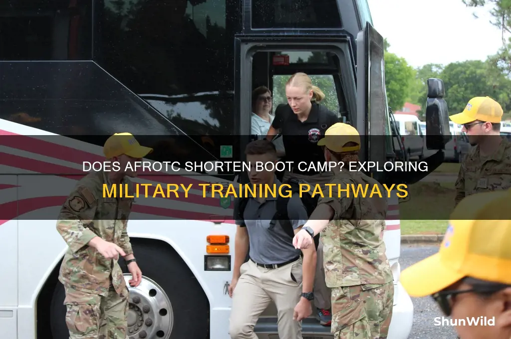 does afrotc reduce boot camp