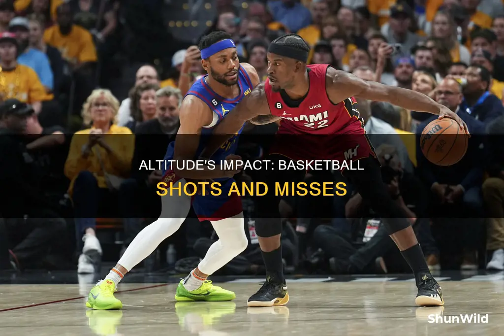 does altitude affect basketball shots