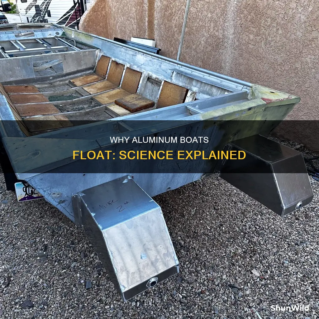 does aluminum boat float