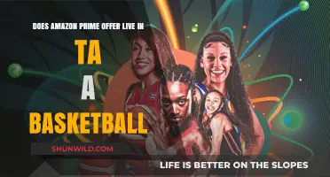 Amazon Prime Live: Does it Cover the Ta A Basketball?