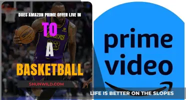 Amazon Prime: Live Basketball Access?