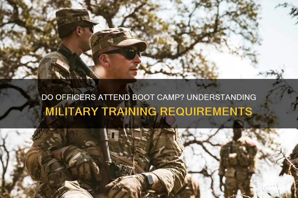 does an officer go to boot camp