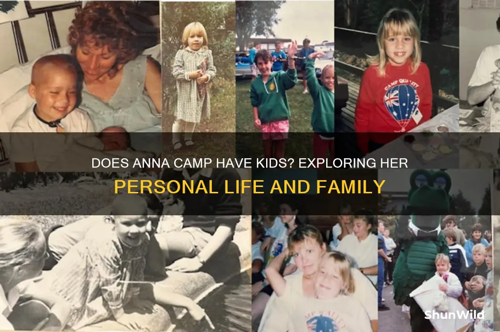 does anna camp have children