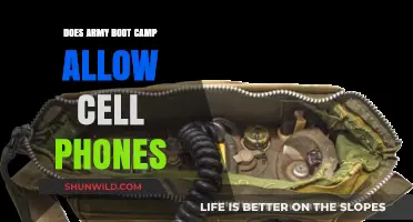 Can Recruits Use Cell Phones in Army Boot Camp?