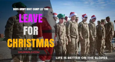 Can You Go Home for Christmas During Army Boot Camp?