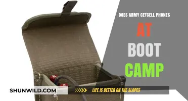 Do Recruits Keep Cell Phones During Army Boot Camp?