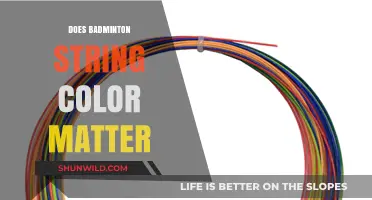 Badminton String Color: Does It Affect Your Game?