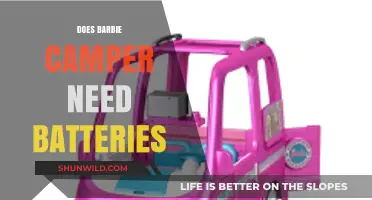 Does the Barbie Camper Require Batteries? A Quick Guide