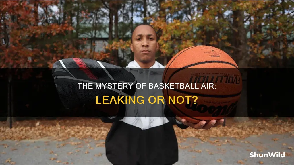 does basketball air leak when not in use