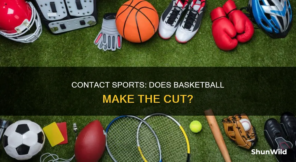 does basketball count as a contact sport