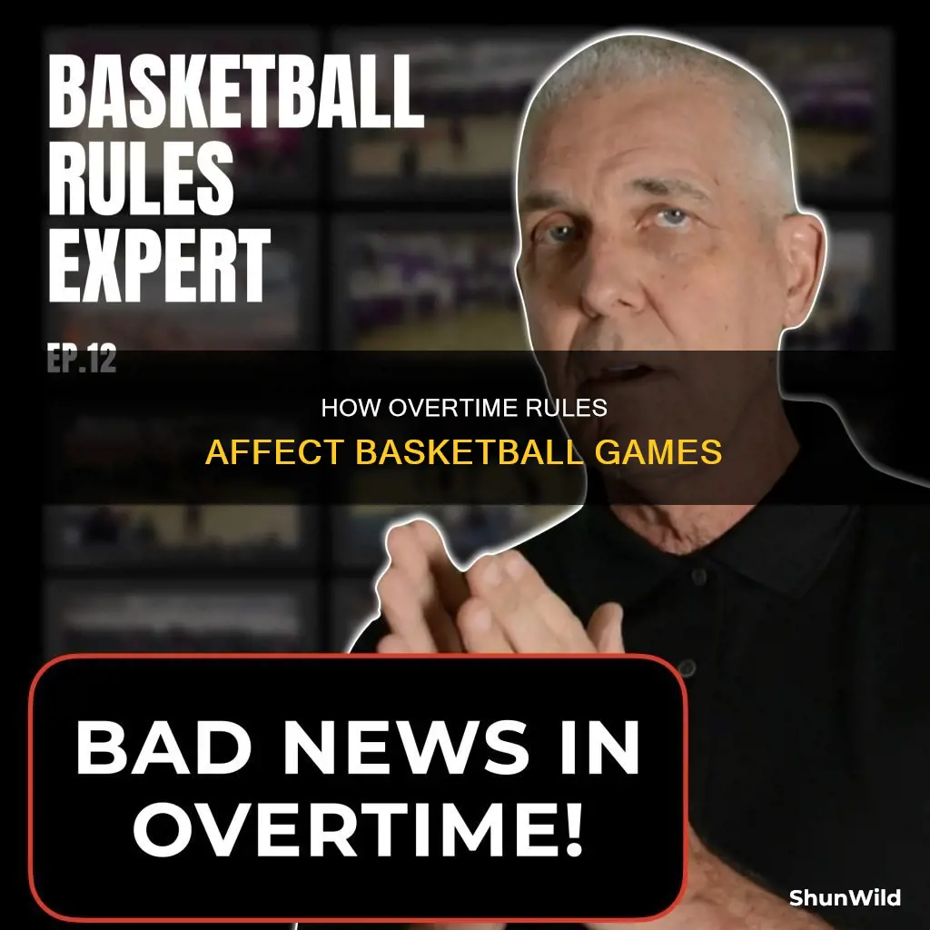 does basketball go into overtime