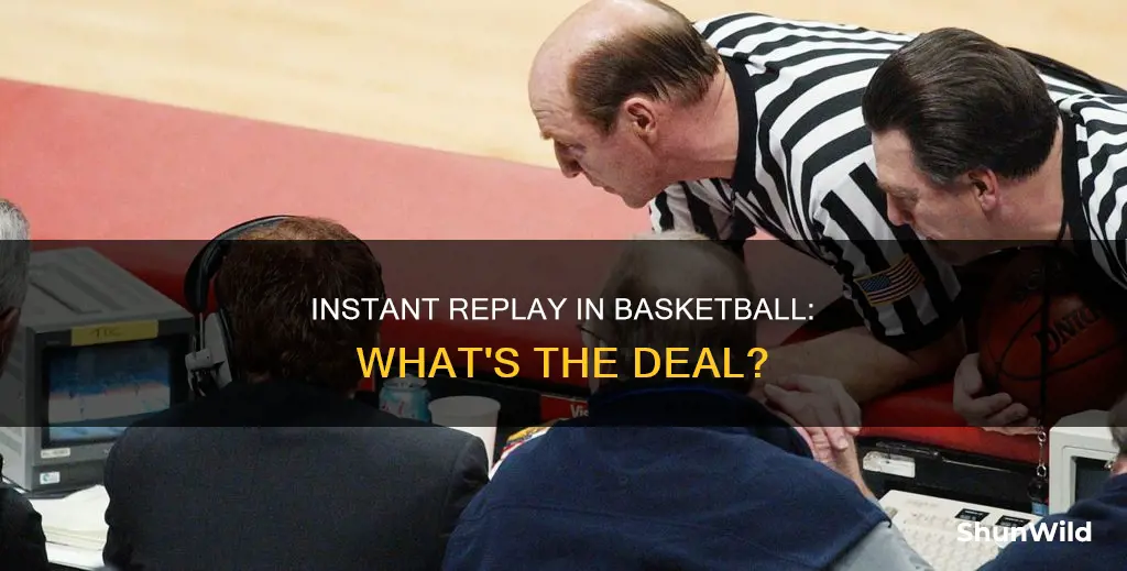 does basketball have instant replay