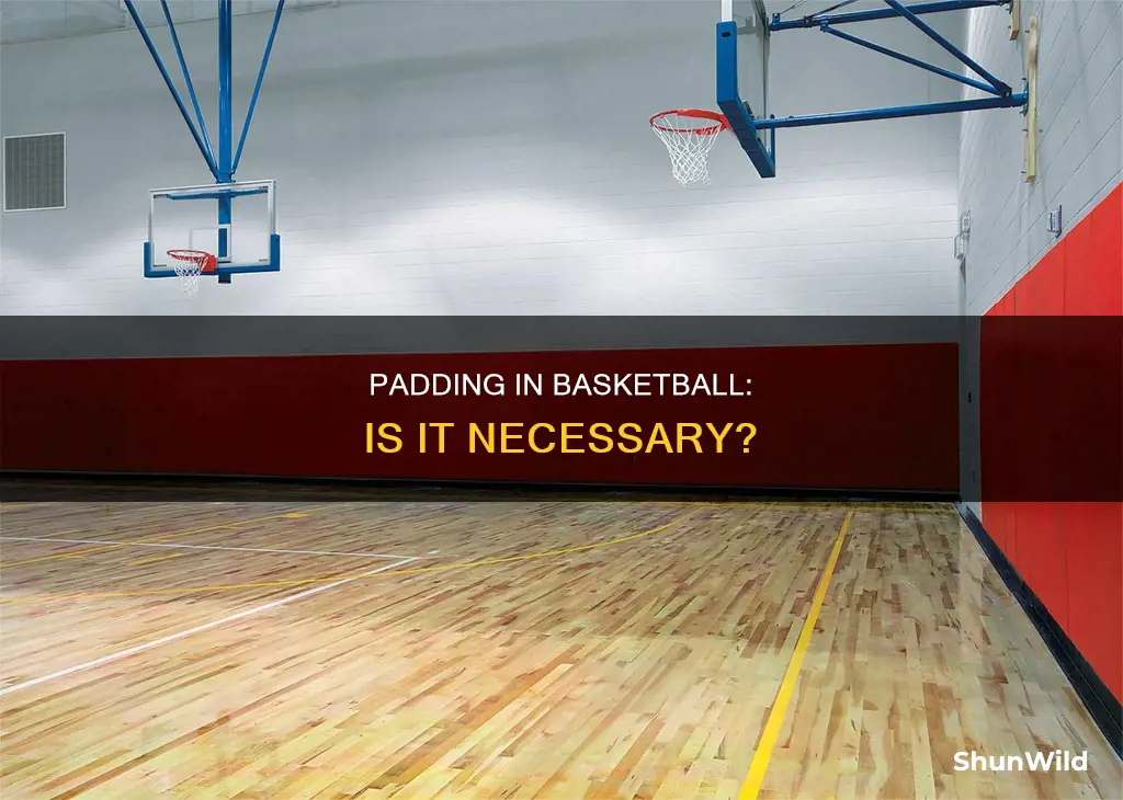 does basketball have padding