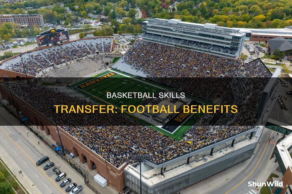does basketball help with football