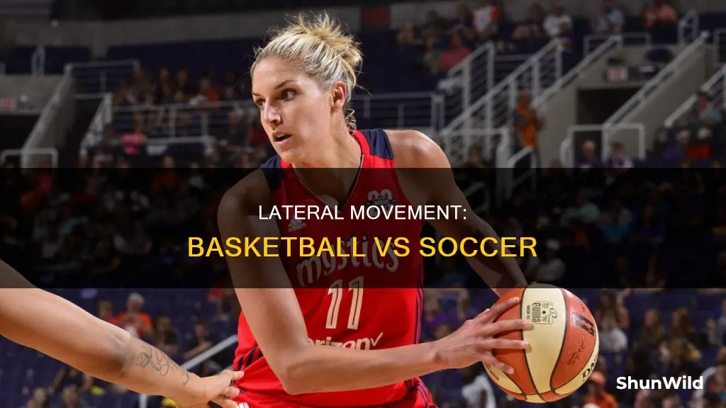 does basketball or soccer require more lateral movement