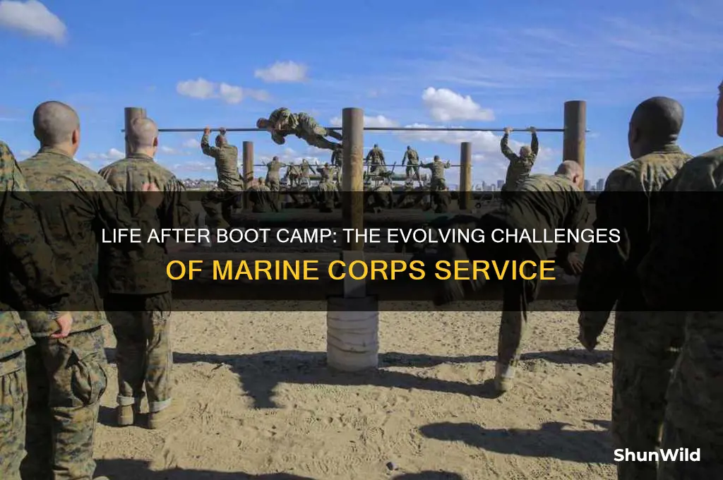 does being a marine get harder after boot camp
