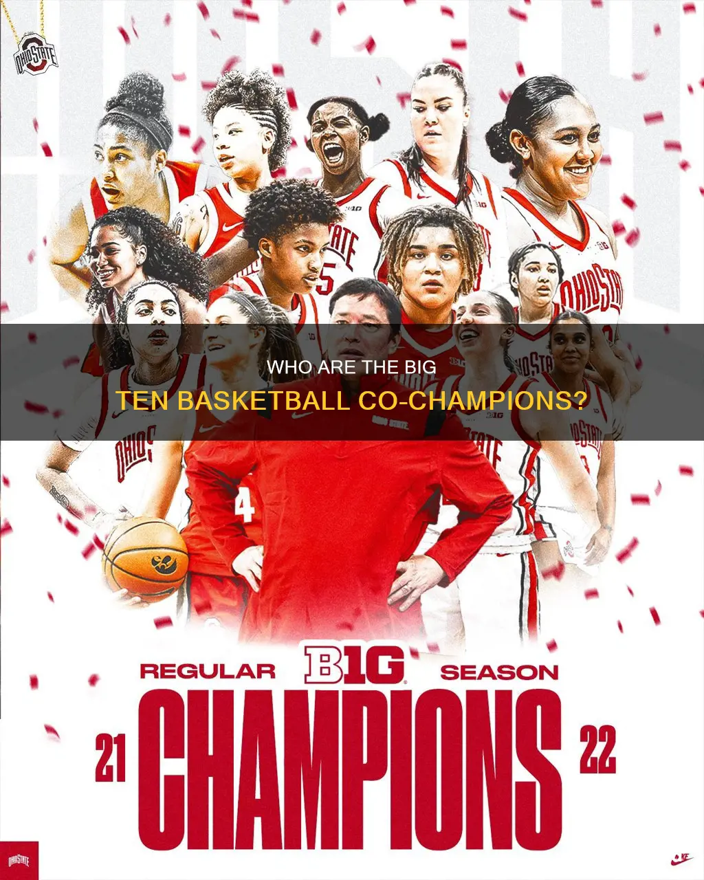 does big 10 basketball have co champions