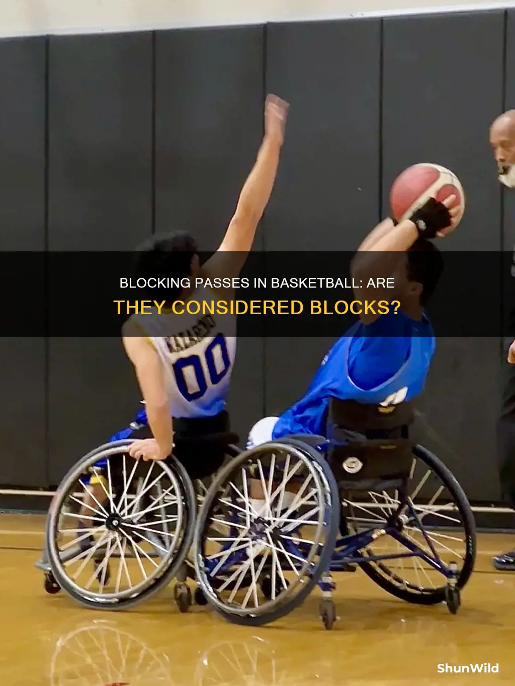 does blocking a pass in basketball count as a block