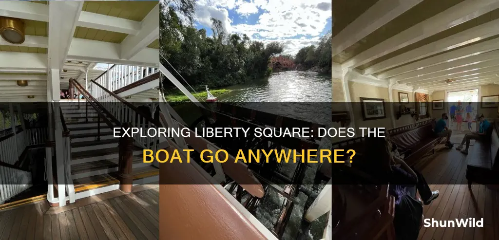 does boat at liberty square go anywhere