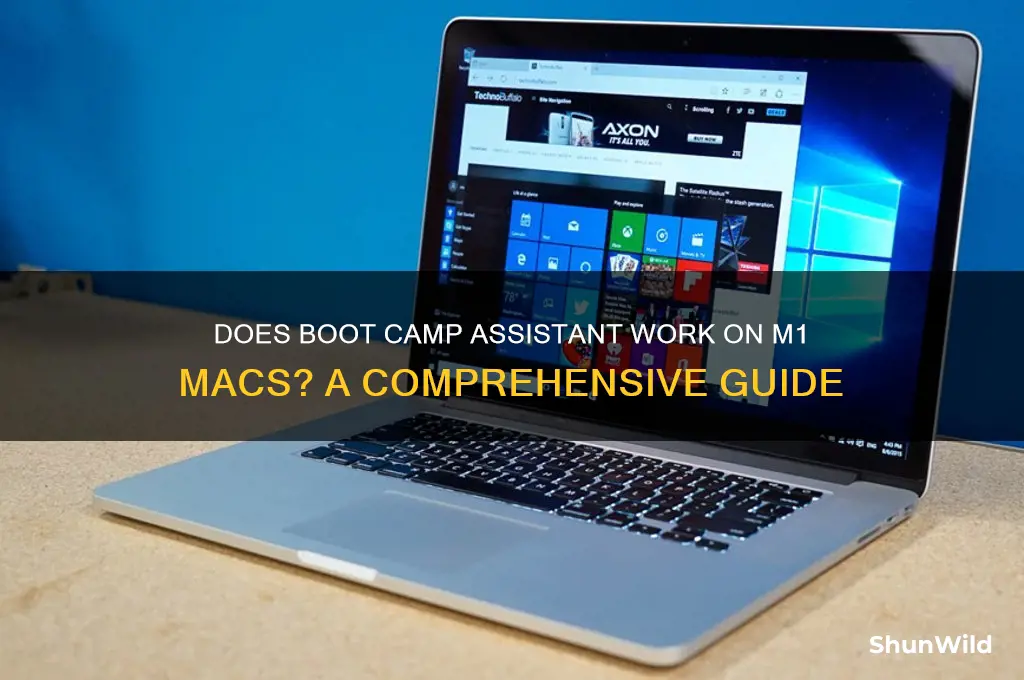 does boot camp assistant work on m1