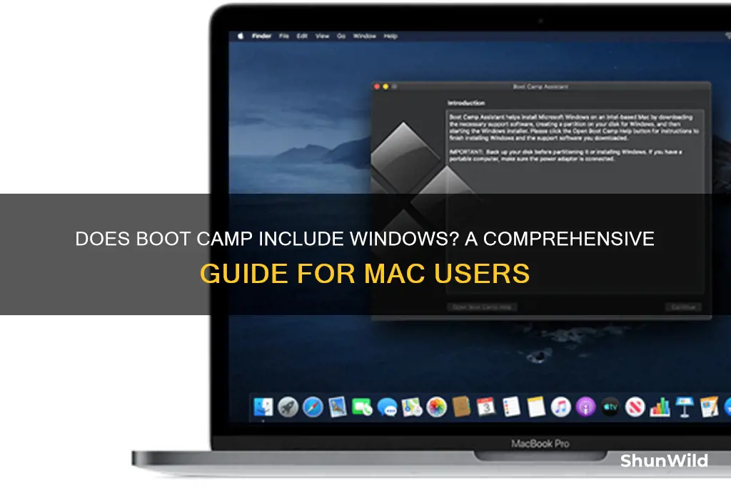 does boot camp come with windows