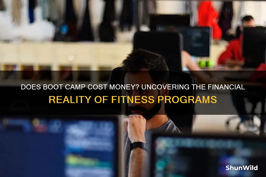 does boot camp cost money