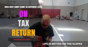 Does Boot Camp Residency Affect Your State Tax Return?