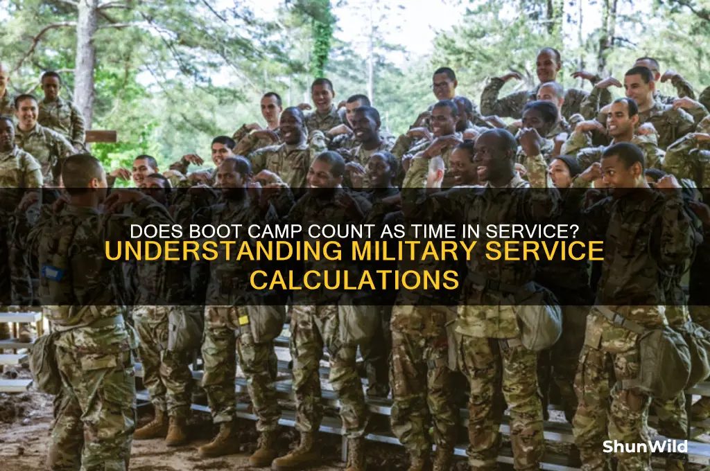does boot camp count as time in service
