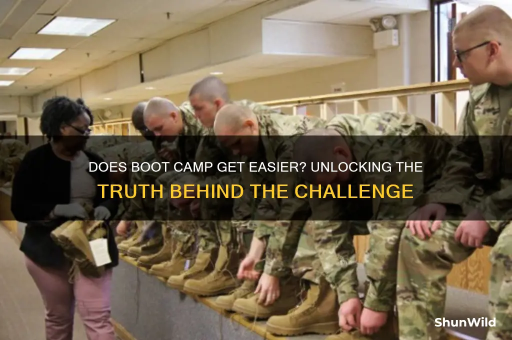 does boot camp get easier