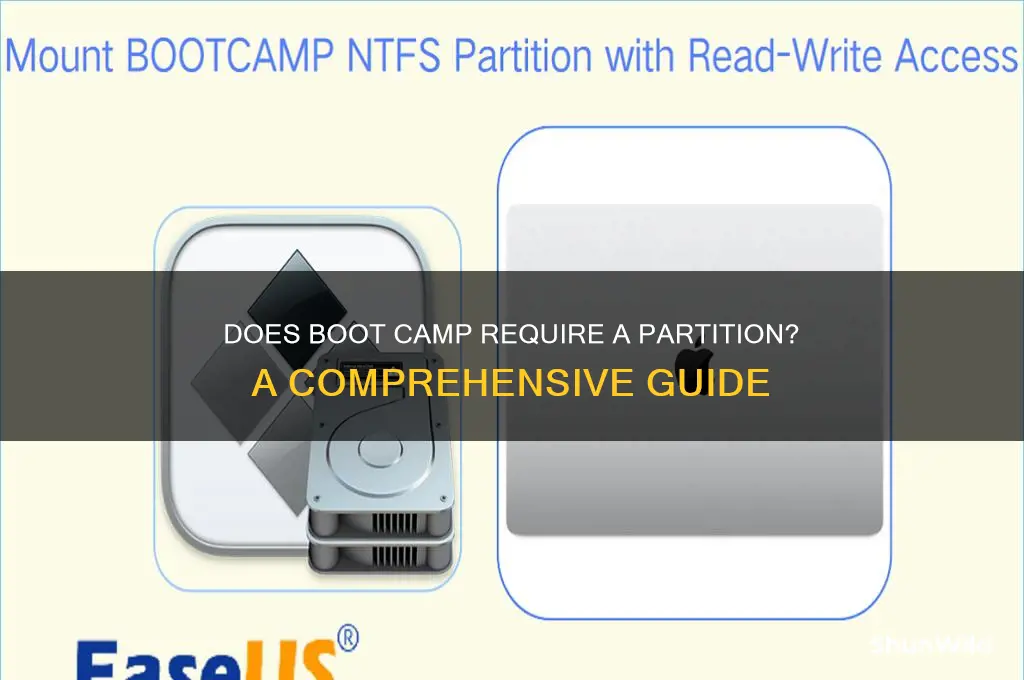 does boot camp require a partition