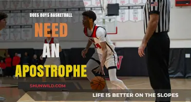 Where's the Apostrophe? Boys Basketball's Grammar Question