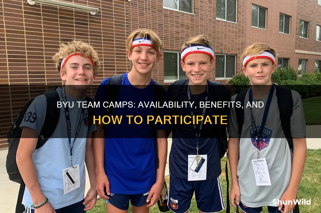 does byu have team camps