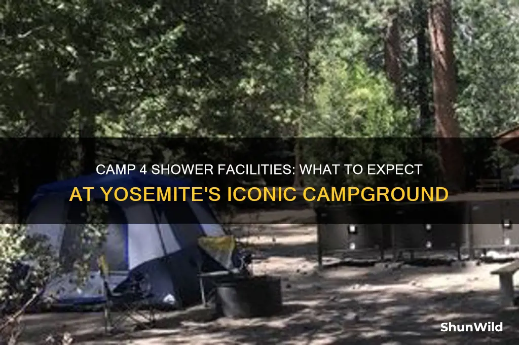 does camp 4 have showers