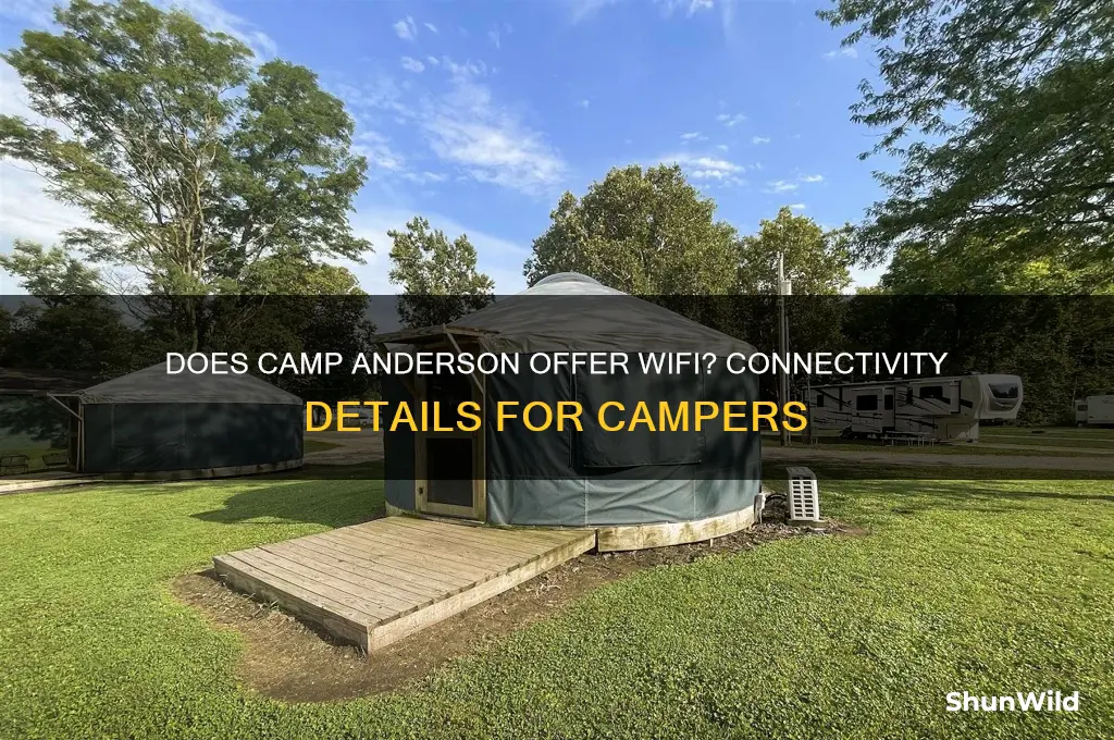 does camp anderson have wifi