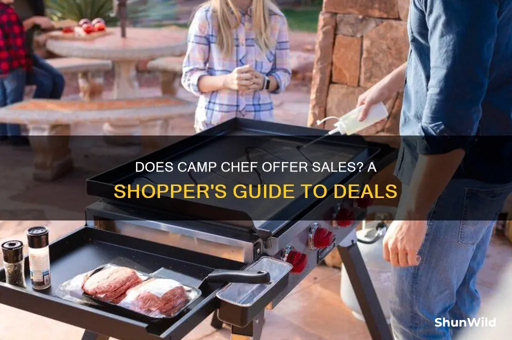 does camp chef have sales