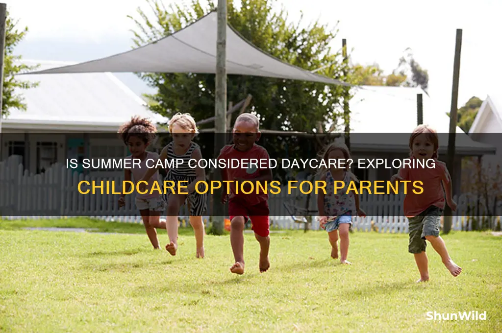 does camp count as daycare