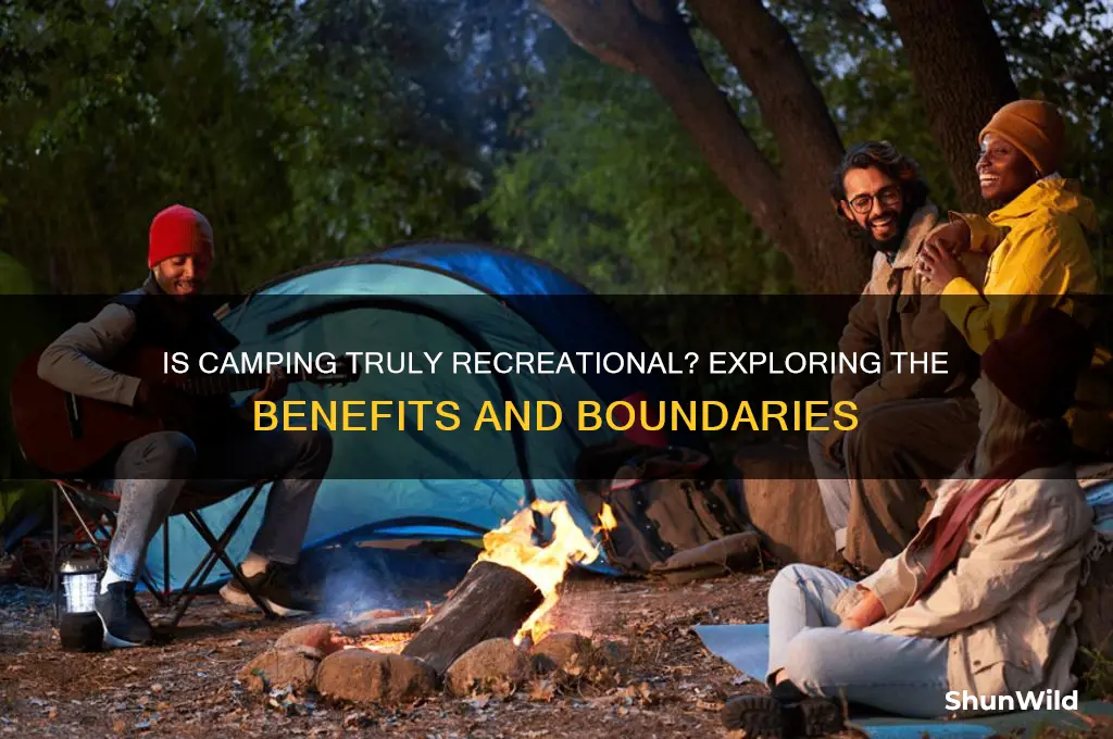 does camp count as recreation