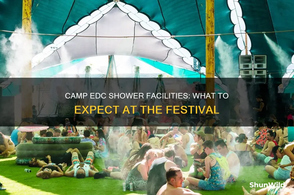 does camp edc have showers