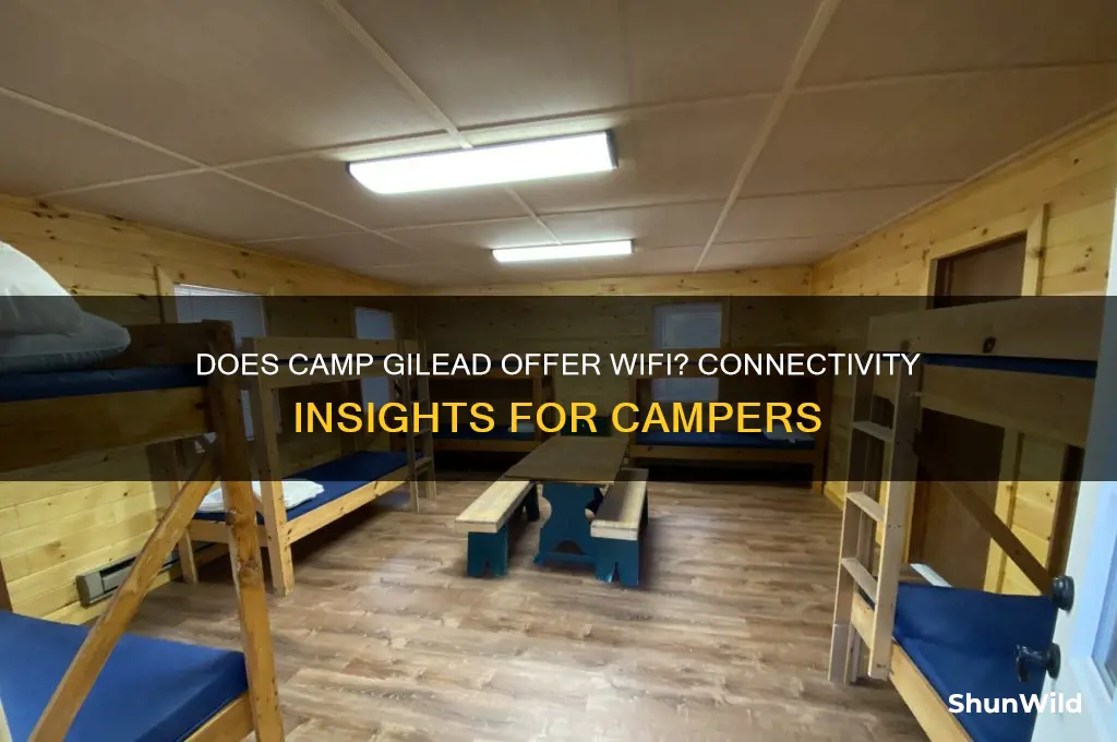 does camp gilead have wifi