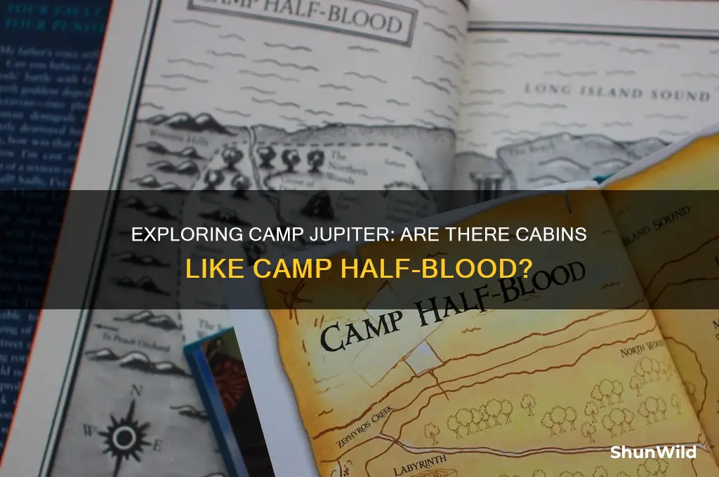 does camp jupiter have cabins