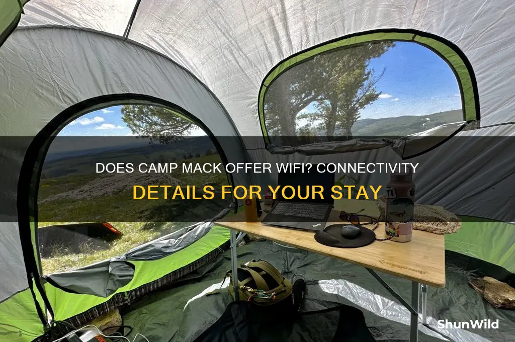 does camp mack have wifi