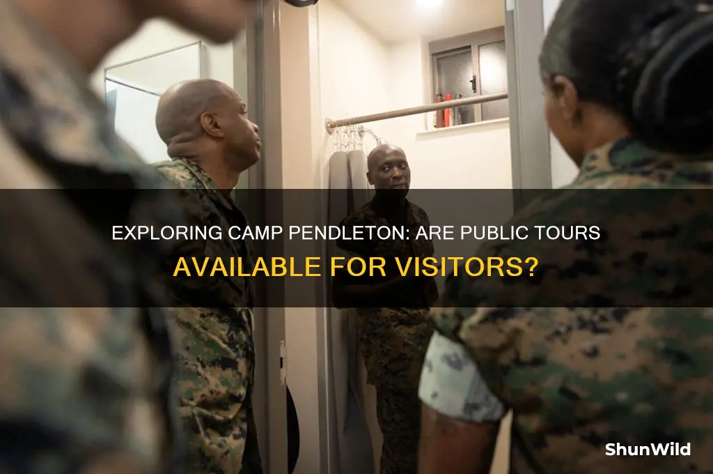 does camp pendleton have tours