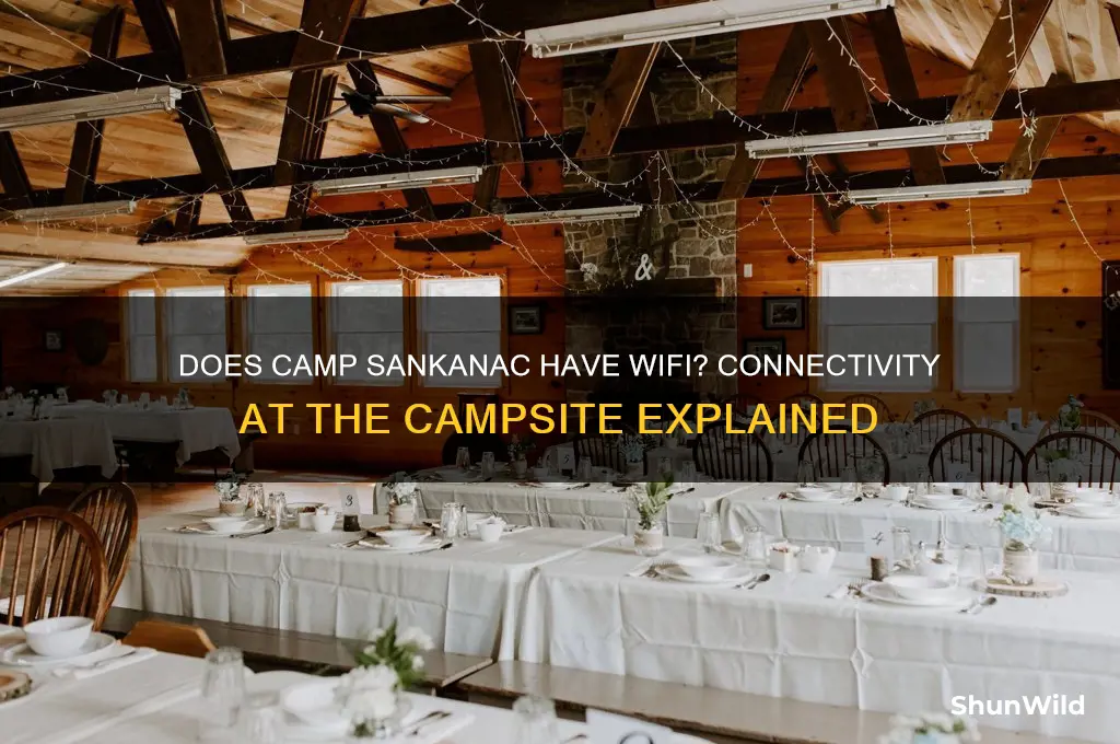 does camp sankanac have wifi