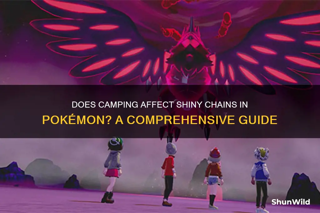 does camping break shiny chain